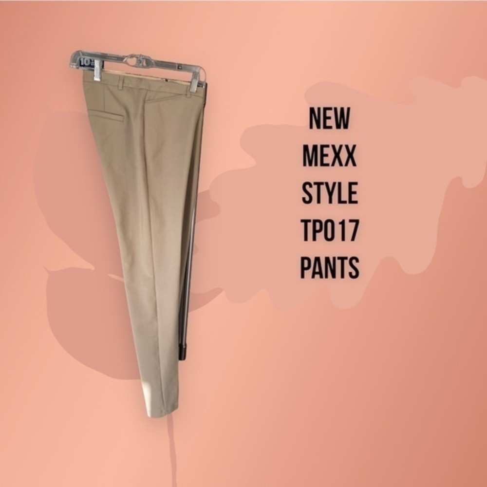 P090. NWOT Mexx Metropolitan Tan Khaki pants STYLE TP017 |12